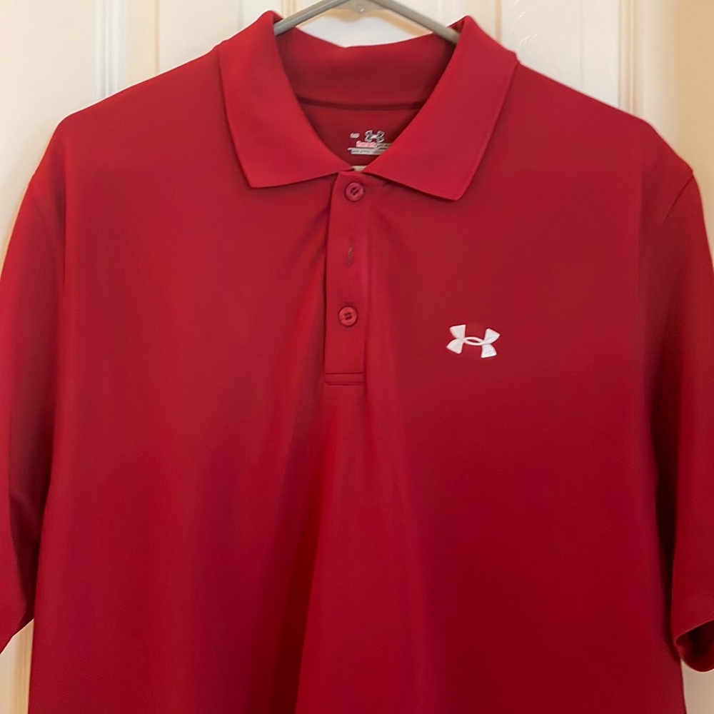 Men’s Large Golf Shirt Under Armour